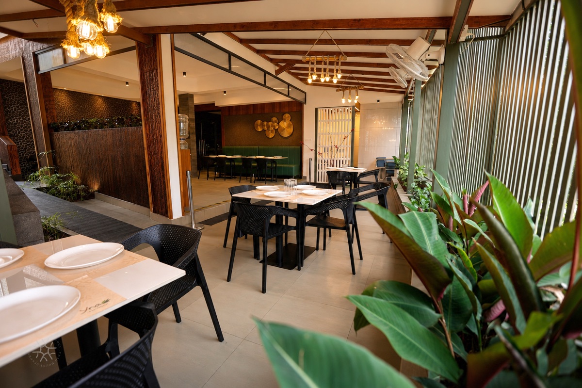 Restaurant at YNAD Mount Resort, Wayanad